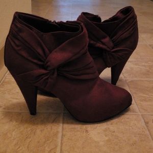 Maroon Colored Boots